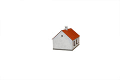 HT 87315 Landarbejder hus hvid puds